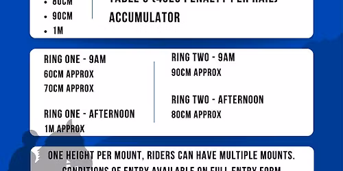 Bay of Plenty Schools Team Showjumping 