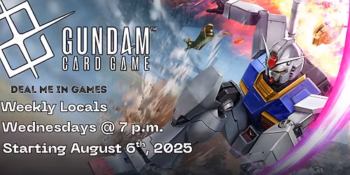 DMIG Gundam TCG Weekly Locals!