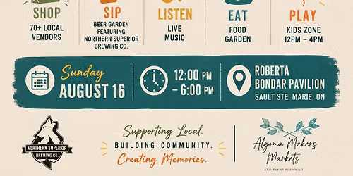 Algoma Makers Market Summer Festival