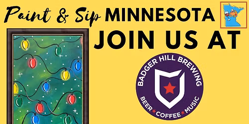 December 5 Paint & Sip at Badger Hill Brewing