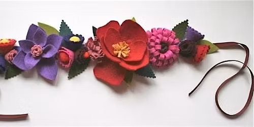 Fabric Flower Crowns | Jake Willwerth, instructor