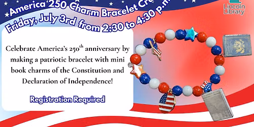 Patriotic Charm Bracelet 