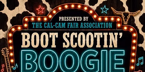 Boot Scootin\u2019 Boogie Music Bingo | Cal-Cam Fair Association