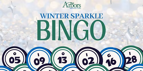 Winter Sparkle Bingo at Arbors Memory Care