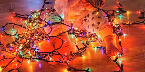 Toddler Art Class...LIGHT IT UP FOR CHRISTMAS