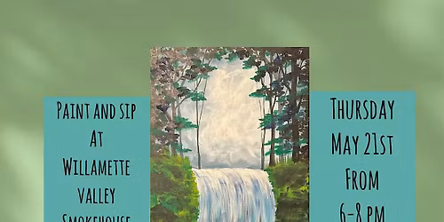 Paint N' Pints at Willamette Valley Smokehouse