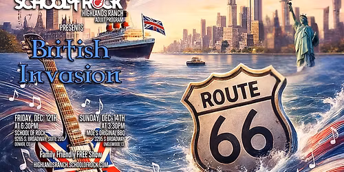 School of Rock Highlands Ranch Presents British Invasion