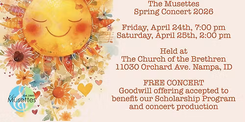 Be the Light - The Musettes Spring Concert 2026 