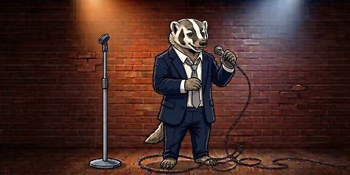 Stand-up comedy fundraiser for The Badger Project