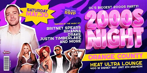 I LOVE 2000s PARTY @ HEAT ULTRA LOUNGE OC