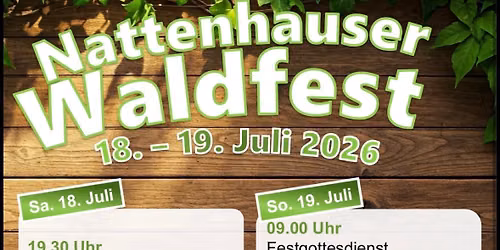 \ud83c\udf32\ud83c\udfb6 Waldfest 2026 \ud83c\udfb6\ud83c\udf32