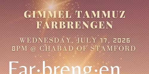 Gimmel Tammuz Farbrengen
