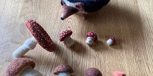 Needle felting with Ran D