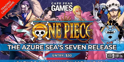 One Piece OP-14 The Asure Sea's Seven Release