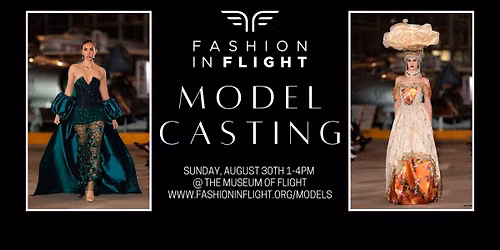 Fashion in Flight Model Casting