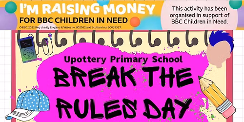 Break the Rules Day for Children in Need