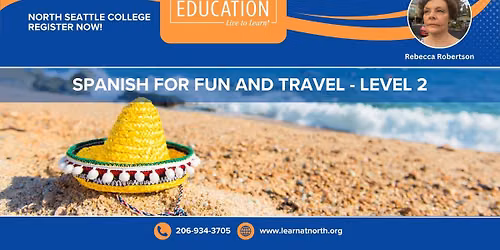 Spanish for Fun and Travel - Level 2 Class