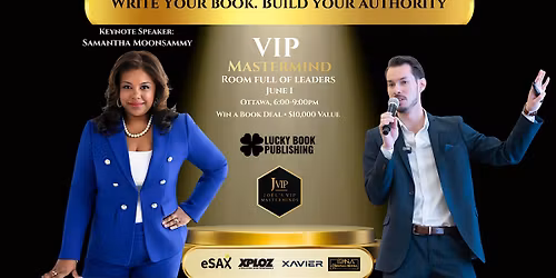 Write Your Book. Build Your Authority. Masterclass with Samantha Moonsammy