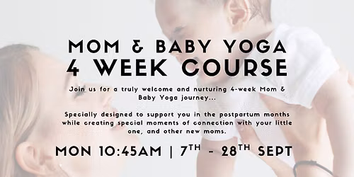 Mom & Baby Yoga Course: September 