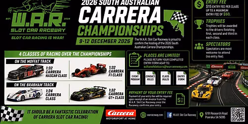 2026 SOUTH AUSTRALIAN CARRERA CHAMPIONSHIPS