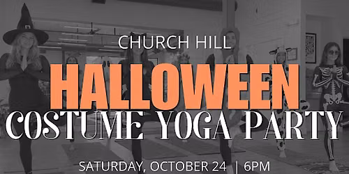 Halloween Costume Yoga Party