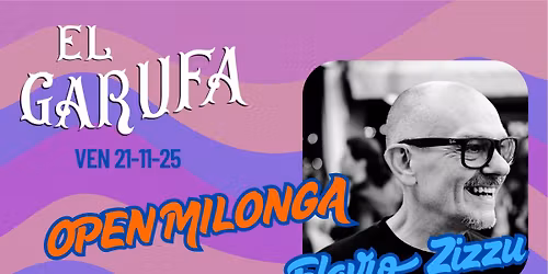 21.11 El Garufa: Milonga Pre-Party Open, Dj Zizzu