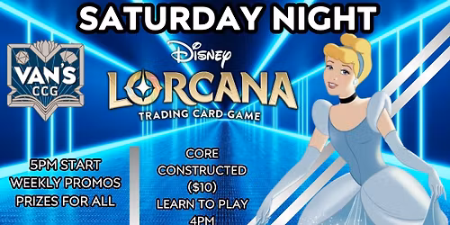 Van's Saturday Lorcana League
