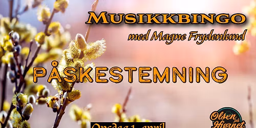 Musikkbingo med Magne Frydenlund \/\/ Olsen p\u00e5 Hj\u00f8rnet