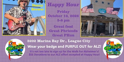 Happy Hour w\/Donny Brewer at Scotty's Pub on the Bay