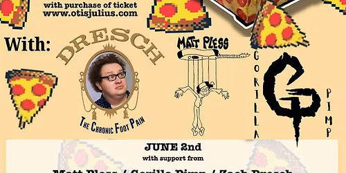 Otis Julius, DJ Strawstone, Matt Pless, Zach Dresch, Gorilla Pimp !