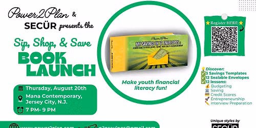 Save, Sip, & Shop: Financial Literacy Book Launch for Guardians & Educators