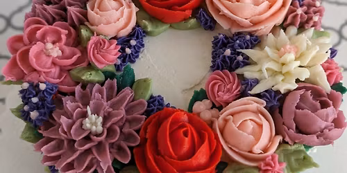 Buttercream Floral Cake Decorating Class