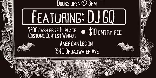 Potions & Spirits Halloween Party @ the Legion!