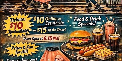 1950's style sock hop