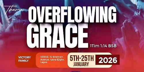 JANUARY PRAYER AND FASTING