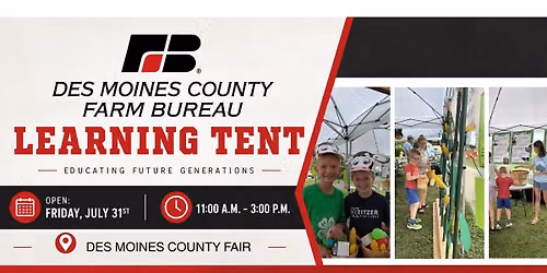 Farm Bureau Learning Tent
