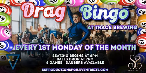 PRIDE DRAG BINGO AT TRACE BREWING - JUNE
