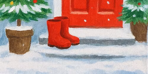 Paint & Sip: Jolly Doorstep  