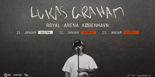 Ekstra show! Lukas Graham - Royal Arena - 21. januar