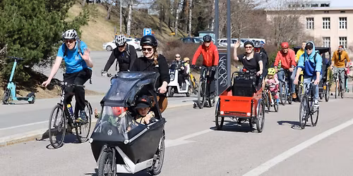 Jyv\u00e4skyl\u00e4n 16. Py\u00f6r\u00e4paraati \/ Bicycle Parade