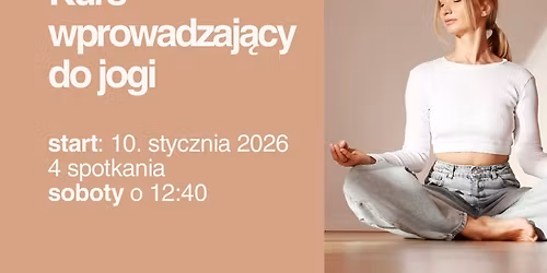 Kurs wprowadzaj\u0105cy do jogi