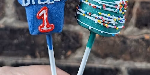 Christmas Trees and Bills Cake Pop Decorating Class