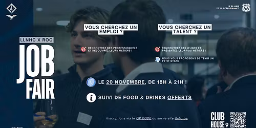 Job Fair 20 Novembre 2025 | LLNHC X ROC