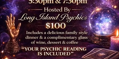 Psychic Dinner Night at Patrizias Taverna 