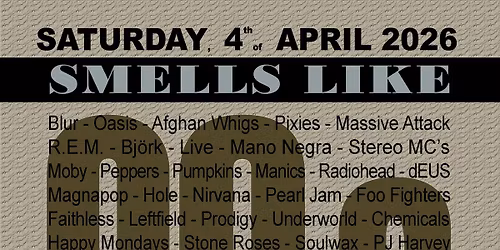 Smells like 90s party