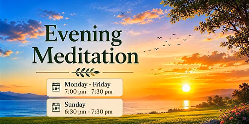 Evening Meditation