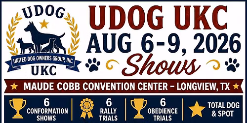 UDOG August show Longview, TX