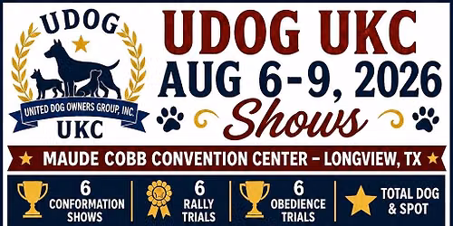 UDOG August show Longview, TX