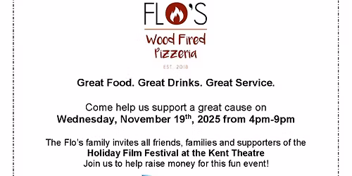 Raising some dough with Flo's for the Kent Theatre 