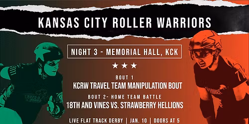 KCRW Presents Night 3 - Roller Derby Double Header